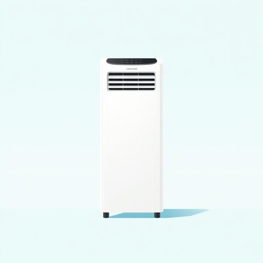 스탠드 에어컨 일러스트